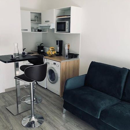 Studio En Residence, Proche De La Mer Avec Parking Gratuit Et 5G Home วิลเลร์-ซูร์-แมร์ ภายนอก รูปภาพ