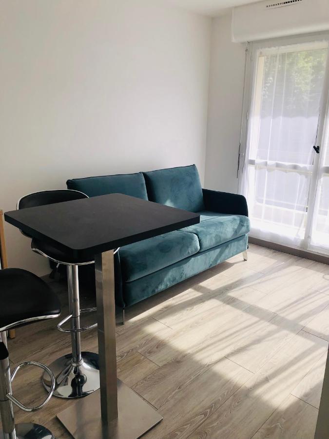 Studio En Residence, Proche De La Mer Avec Parking Gratuit Et 5G Home วิลเลร์-ซูร์-แมร์ ภายนอก รูปภาพ