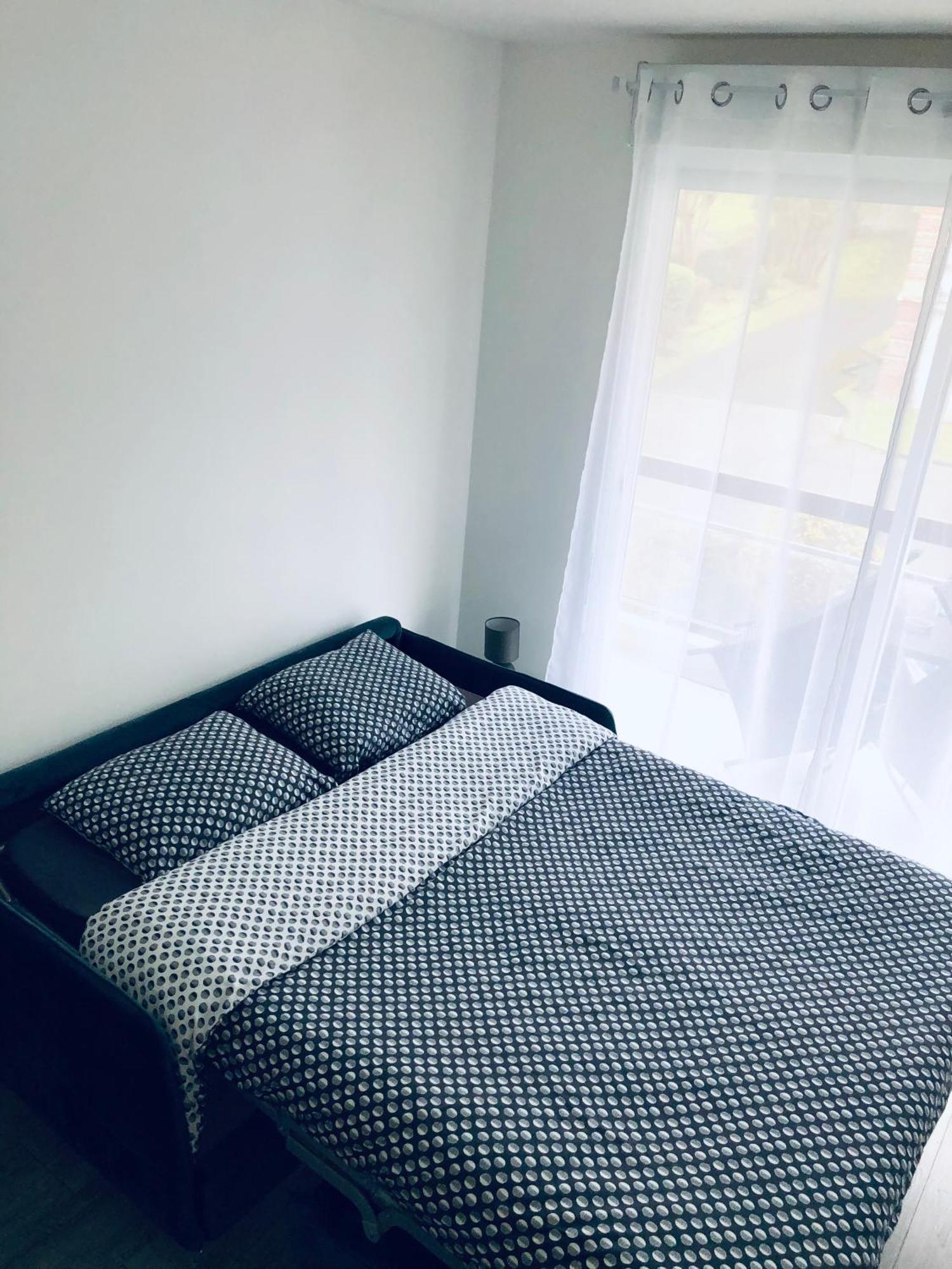 Studio En Residence, Proche De La Mer Avec Parking Gratuit Et 5G Home วิลเลร์-ซูร์-แมร์ ภายนอก รูปภาพ